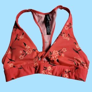 PINK Gym To Swim Floral Racerback Sports Bra Top
